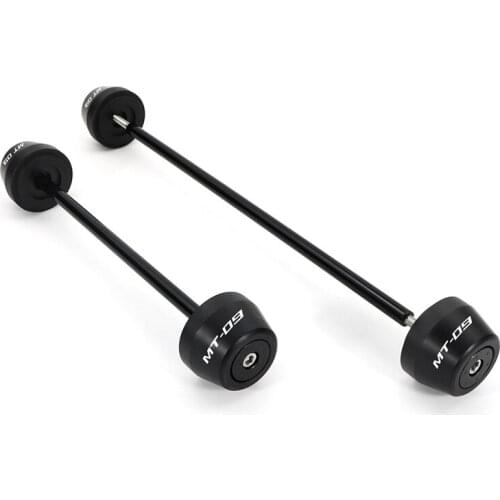 Fit For YAMAHA MT-09 MT09 2014-2020 Motorcycle Front and Rear Fork Sliders Crash Protector Rear Front Axle Sliders