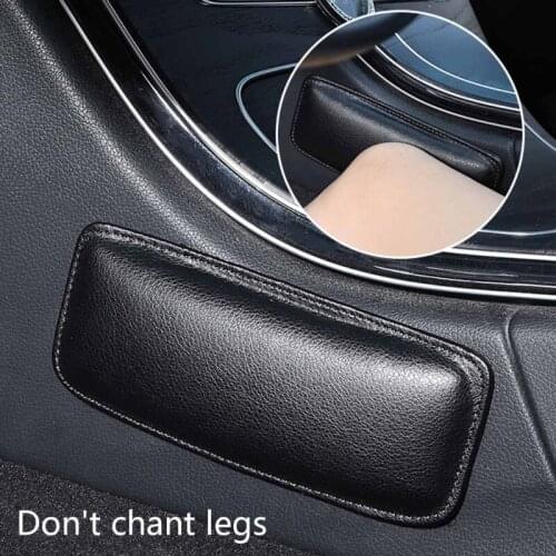 Car Center Console Cushion Soft Comfortable Leather Protect Elbows Knee