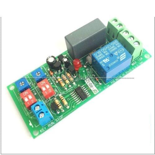 Cycle Delay Timing Timer Relay Switch Turn ON/OFF Module adjustable Startable stop AC 110V 120V 220V 230V