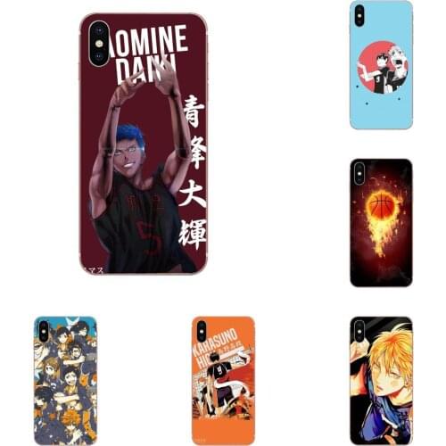 Silicone Phone Cases For Xiaomi Redmi mi10 lite Pro Note 9 PRO Max 9s Mi9 K30 K20 Pro 5G Kuroko No Basuke
