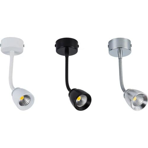 3W LED Adjustable Hotel Headboard Lights Bedside Reading Wall Lamp background lighting ceiling mounted led picture lamp