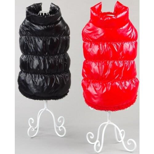 Pet Dog Jacket Coat Autumn Winter Thicken Warm Clothes for Small Dogs Chihuahua Pug French Bulldog Vest Clothing