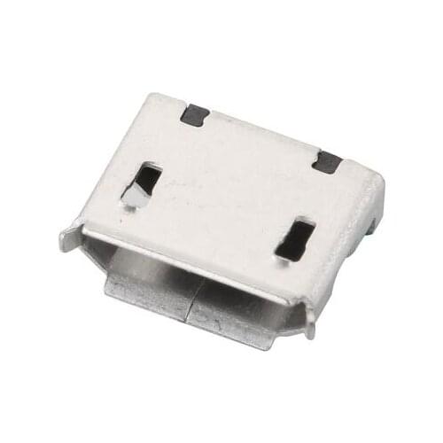 10PCS New high Quality Micro USB Connector Jack Female Type 5Pin SMT Tail Charging socket PCB Board