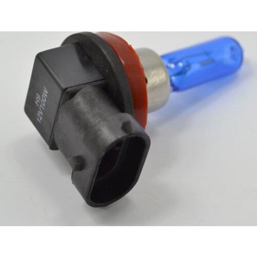 2x H9 DC12V 100W 6000K Halogen Xenon White Car Auto Light Source Fog Lamp Headlight Parking Lamp Bulbs