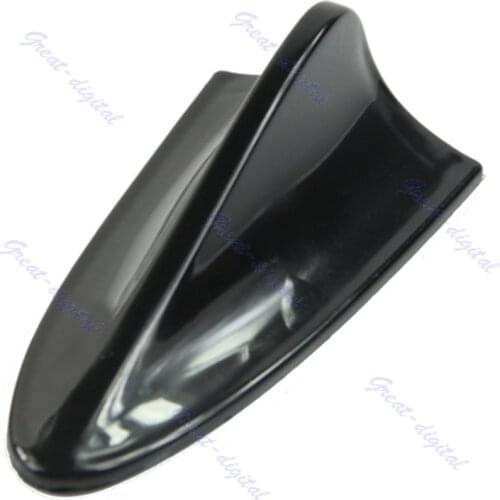X7AE Black Decorate Antenna Aerial Black Universal Auto Car Shark Fin Roof Decorative