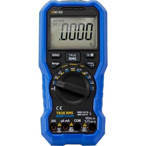 OWON OW18E 20000 Counts Smart Digital Bluetooth Multimeter True RMS Data Logger Current Multimeter Thermometer Voltmeter Tool