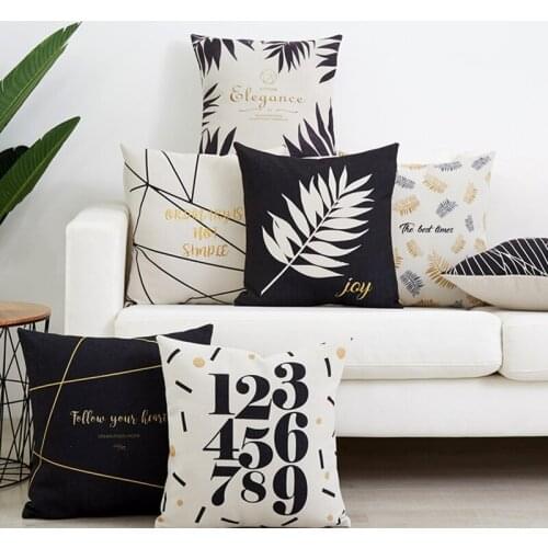 Decorative cushion cover/InsNordic Flamingo Fawn geometry Pink cotton pillow/Wholesale and retail cushions/Marine style waist