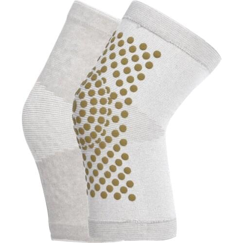 2pcs Self Heating Support Knee Pads Knee Brace Warm for Arthritis Joint Pain Relief and Injury Recovery Belt Knee Massager Foot