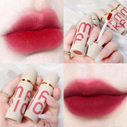 MAFFICK 8 Colors Velvet Lipstick Matte Beauty Lip Gloss Waterproof Long-lasting Makeup Rich Color Lip Tint Beauty Cosmetic TSLM