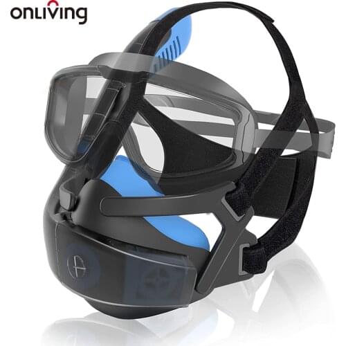 ONLIVING Underwater Scuba Diving Mask Anti Fog Waterproof Split Diving Mask Snorkel Swimming Safe Equipment For Adult Youth