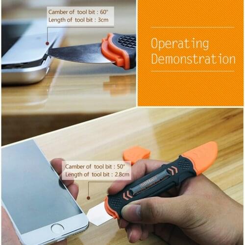 1Pc Metal Blade Mobile Phone Repair Opening Pry Safe Disassemble Tool for iPhone iPad Samsung Laptop Tablet PC