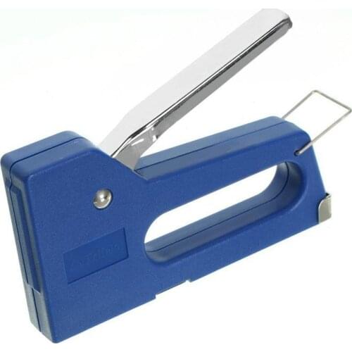 Mini Staple Nail Stapler Stapling Machine Kit with 100pcs 6mm Nails For Furniture Woodworking Stapler Hand Tools