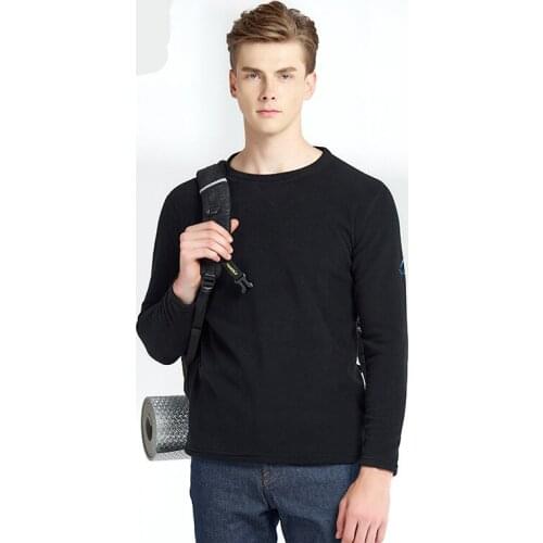 New Fleece pullover Autumn Winter Men Women Double sided velvet Thick warm Sweatshirt Couple Solid color long sleeve Hoodie Top