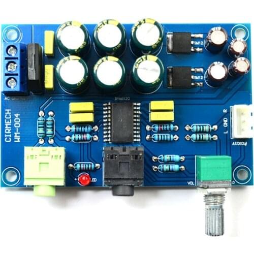 12V 24V TPA6120 Headphone Amplifier Board HIFI TPA6120A2 Headphones AMP Amplificador