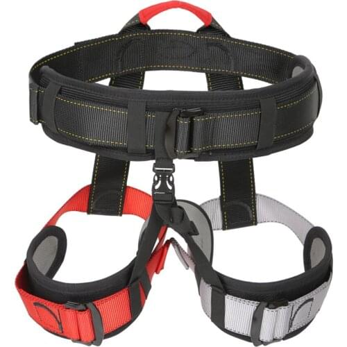 Professional Safety Protective Belt Aerial Yoga Rock Mountain Climbing Outfitting Harness Waist Support Body Harness Equipment