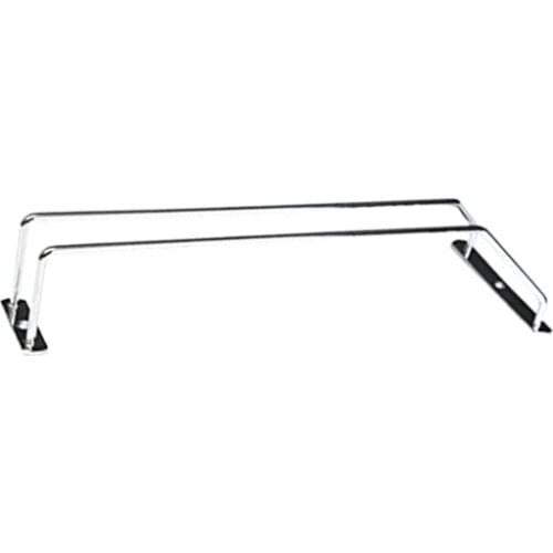 Promotion! Glass Wine Champagne Cup Hangers Rack Holder with Screws Silver Durable metal and chrome plated with chrome