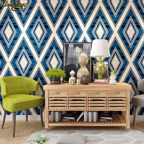 Beibehang Modern minimalist deer skin painting papel de parede 3D wallpaper for Living room bedroom diamond wall paper roll
