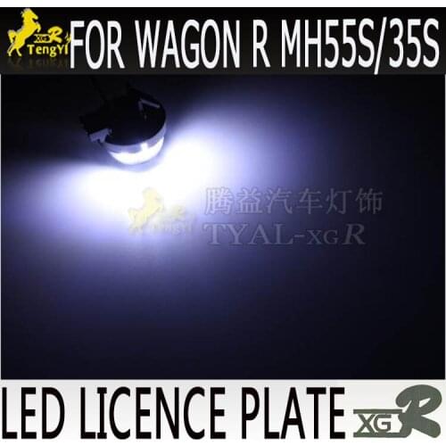 XGR led licence plate lamp car accessory BODY PART for WAGON R MH55S MH35S accessory