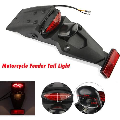 LED Brake Running Tail-Light For Honda Parts Motorcycle Rear Fender Mudguard