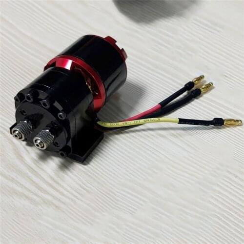 High Power Hydraulic Oil Pump with 4250 Brushless Motor Gear Pump for 1/14 Tamiya RC Trailer Truck Modification Spare Parts