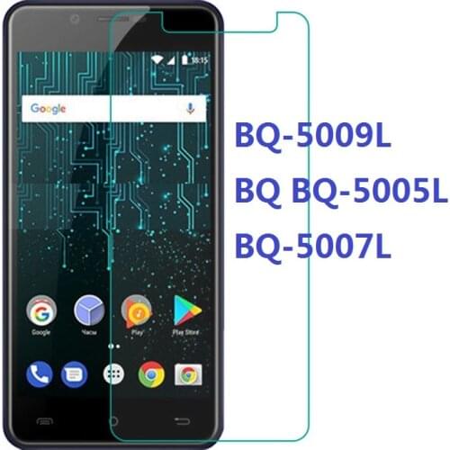 Tempered Glass for BQ BQ-5005L Intense 5005L Screen Protector For BQ BQ-5009L Trend 5009L Protective Film on BQS 5007L BQ-5007L