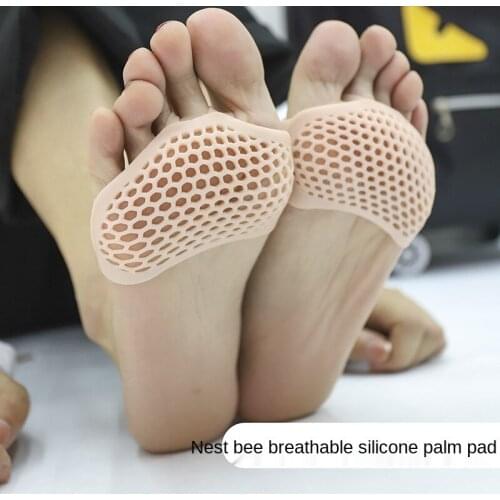 Womens Socks Japanese Style New Honeycomb Silicone Breathable Sock Cushion Fashion Females Invisible Socks With High Heels