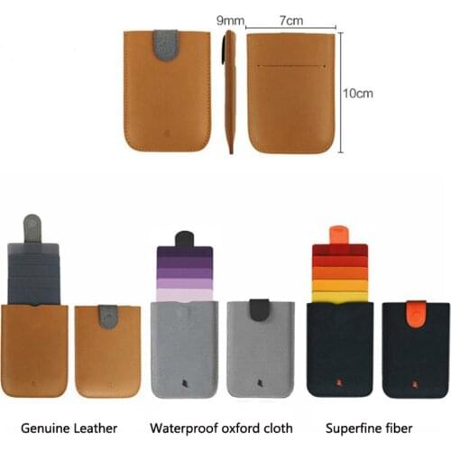 1 Piece Oxford Cloth New DAX V2 Mini Card Holder Slim Portable Paper Holder Pulled Design Wallet Color Slope 5 Cards Money Purse