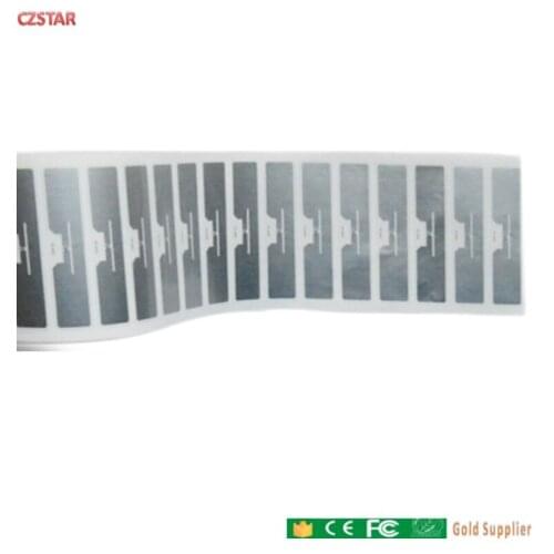 100pcs/lot UHF tag EPC 6C sticker Alien h3 9654 wet inlay 915mhz 868mhz 860-960MHZ Higgs3 adhesive passive RFID label czstar