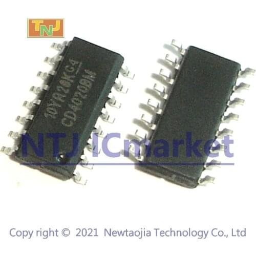 50 PCS CD4020BM SOP-16 CD4020 CMOS RIPPLE-CARRY BINARY COUNTER DIVIDERS IC CHIP