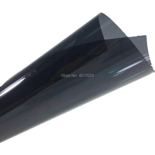 50cmX200cm New Vision PET car sticker 2ply VLT15% dyed glass foil tint self-adhesive auto solar window film