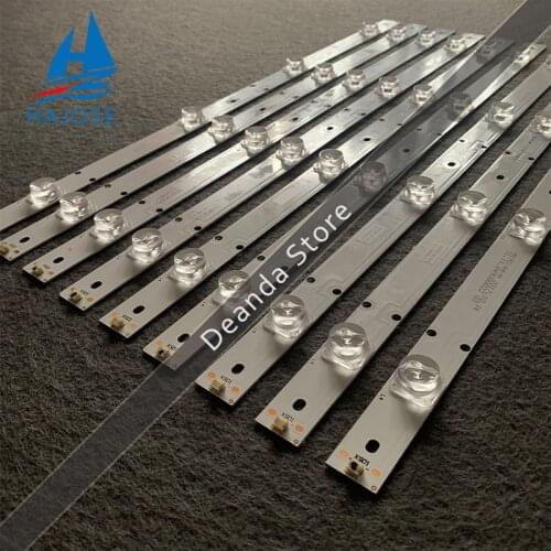 9 Piece TV Lamp LED Backlight Strips For DLED49HD 9X4 1005 E177671B/PEC