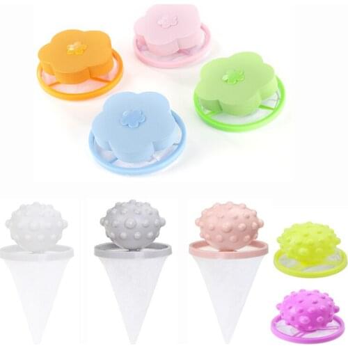 Bathroom Accessories Laundry Balls Washing Machine Floating Laundry Filter Bag For Lint Pet Hair Remover Pouch Laundry Products