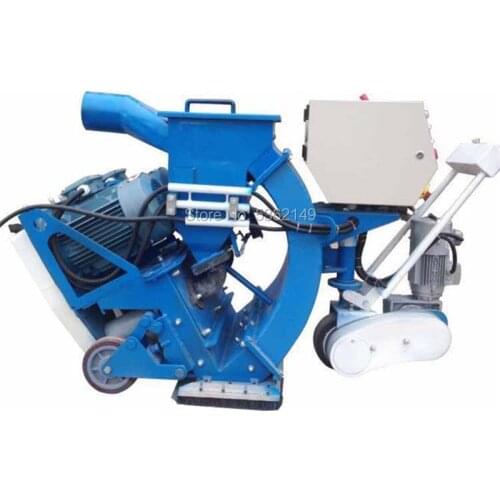 Concrete Shot Blasting Machine Improves Road Surface Roughness And Removes Old Coatings On Road Surface Marking Lines