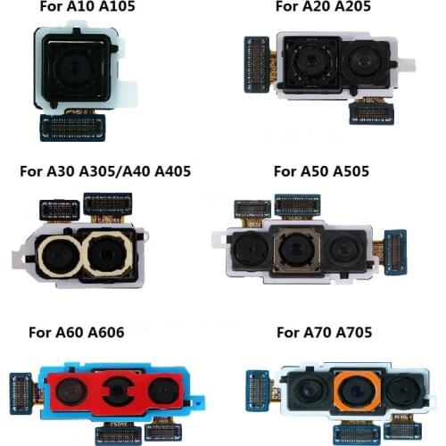 Big Rear Camera Module For Samsung Galaxy A10 A105/A20 A205/A30 SM-A305/A40 A405/A50 A505/A60 A606F/DS A70