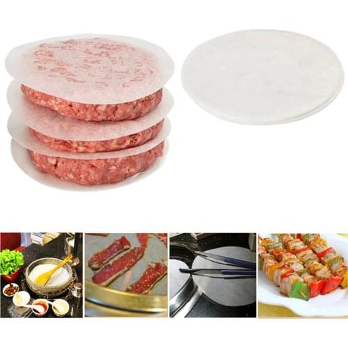 Ecofriendly Parchment Paper Nonstick Oilpaper for Cake Biscuits Baking Paper DIY Hambug/Burger/Patty/BBQ Silicone Papers