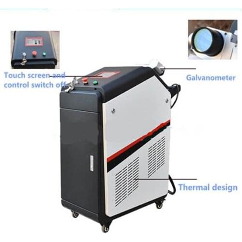 China high speed laser cleaning machine 1000w for rust removal