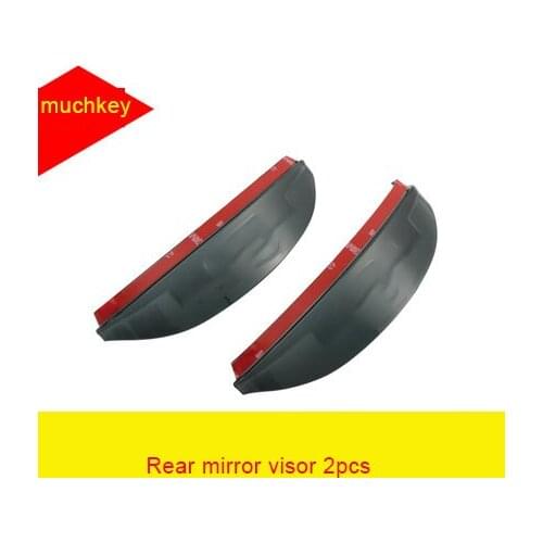 For LR Range Rover Velar chrome Rear mirror visor 2pcs