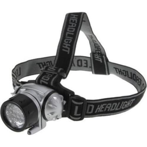 Mini 18 White + 2 Red Warning 20 LED Headlamp 3 modes Beam light 3*AAA Headlight Lantern Head Lamp Flashlight Torch w/ Headband