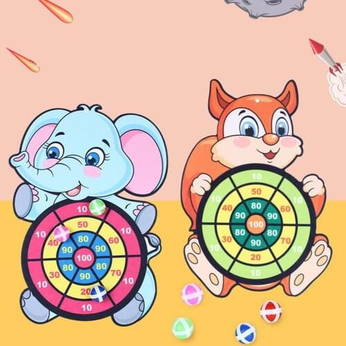 Target Sticky Ball Dartboard Creative Throw Party Outdoor Sports Indoor Cloth Toys Educational Board Games For Kids Basketball