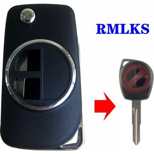Modified Flip Key Case Cover For Suzuki SX4 Swift Grand Vitara Replacement Housing Case HU133R SZ11R Uncut Blade 2 Buttons
