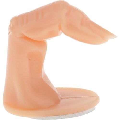 Pack of 10pcs Fake Fingers Practice Tool for Hand Manicure Nail Art Training Tool Accessories