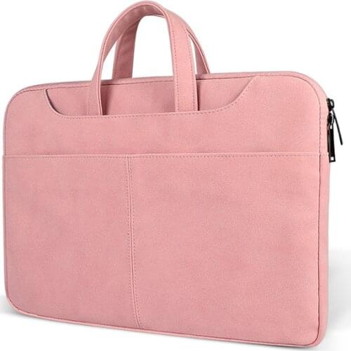 Laptop Messenger bags 13 13.3 14 15 15.6 inch Waterproof PU Leather Laptop bag case casual Laptop bag for women/men