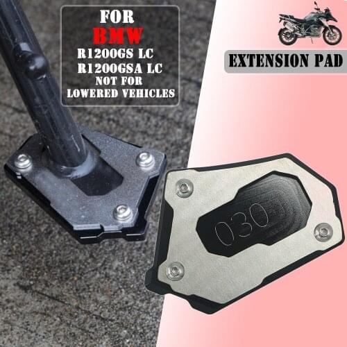 Rallye Motorcycle CNC Kickstand Side Stand Enlarge Extension Pad For BMW R1250GS Adventure R 1250 GS R1250 LC ADV 2018 2019 2020