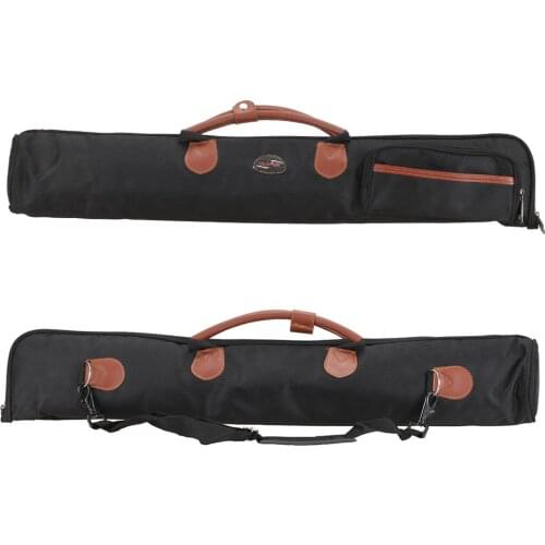 High Quality 1680D Clarinet Bag Case Straight Type Thicken Padded 15mm Foam with Adjustable Shoulder Strap Pocket