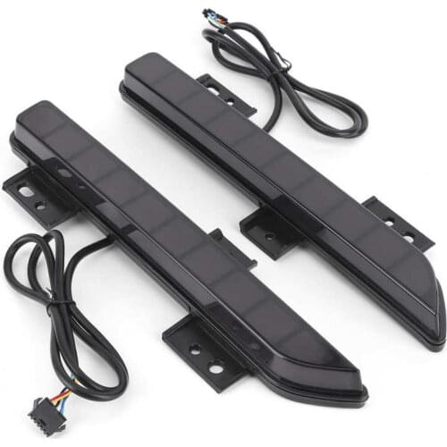 Tail Lamp Rear Bumper Lights Dynamic Turning Signal Lamp Brake Parking Smoked Lens Fit for Ford F150 2016‑2018