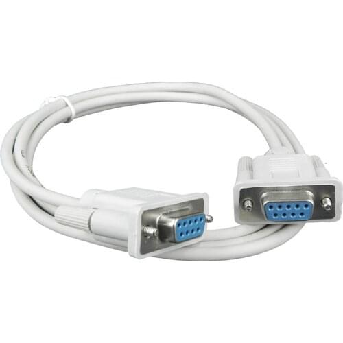 1.5M 9-pin serial cable RS232 wire harness DB9 female to female 9-hole hole wire harness