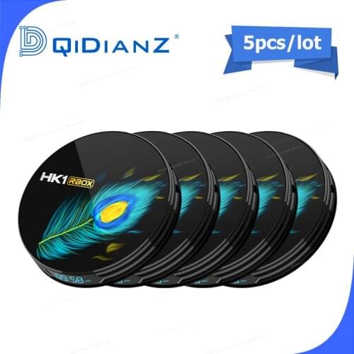 5pcs/lot Android tv box Android 11 HK1 RBOX R3 8K RK3566 Quad Core Media player Play Store Fast Android smart tv Set top box