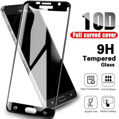 9D Tempered Glass for Samsung Galaxy J5 J7 Prime Glass Screen Protector Film Glass for Samsung J5 J7 2017 J8 2018 Glass 3D Film