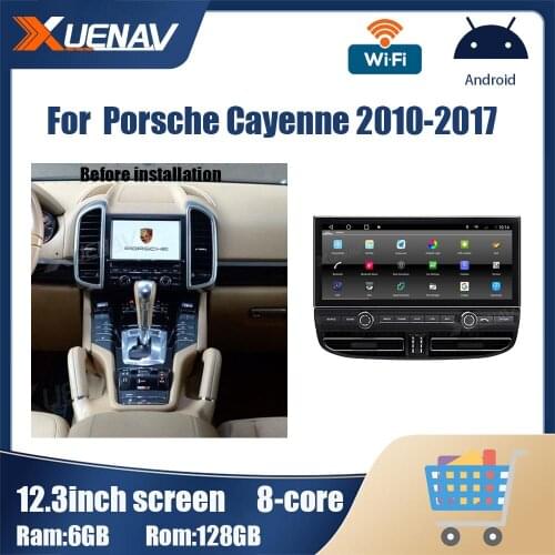128G Car Radio For Porsche Cayenne 2010 2011 2012 2013 2014 2015 2016 2017 Support Android App download and Google play store