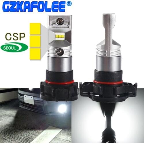Gzkafolee h16 LED EU High Power Cars Daytime Running Light DRL Lamp 5202 5201 CSP Y19 chip 1800LM Car Fog lamp PSX24W